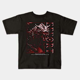 Effort Hell Hound Streetwear Designs Kids T-Shirt